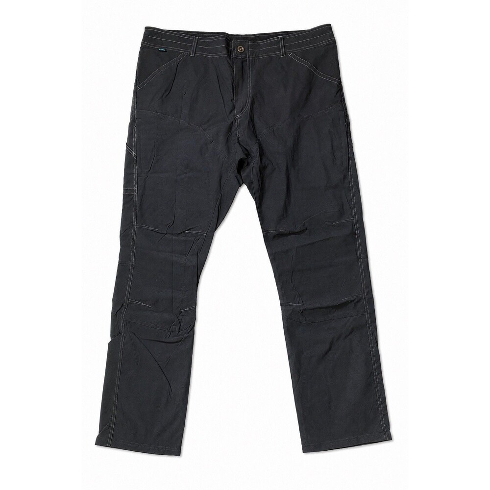 Kuhl Men’s Outdoor Hiking Pants Black Utility Trail 40x34 Camping Mountains